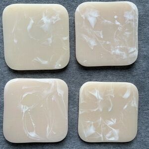 Ririku Resin Coasters Set of 4 Brand New in Box